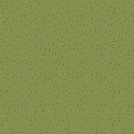 tissu patchwork vert collection "Bijoux" Vetiver Petal
