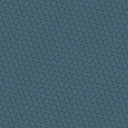 tissu patchwork bleu collection "Bijoux" Deep Teal Clover