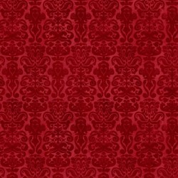tissu patchwork Gorjuss- Collection My Story- faux uni rouge