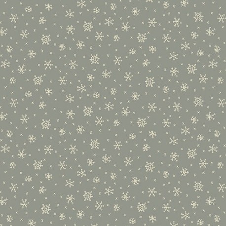 tissu patchwork de noel, Anni Downs Winter Wonderland cristaux de givre, fond bleu tissu patchwork de noel, Anni Downs Winter Wonderland cristaux de givre, fond bleu
