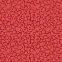 tissu patchwork à fleurs rouge 3038