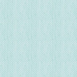 tissu patchwork à pois bleu foncés sur fond turquoise marbré 3034