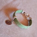 Bracelet Cuir: vert