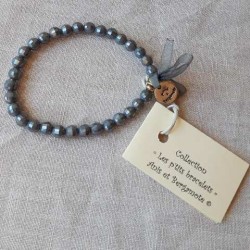 Les P'tits Bracelets coloris bleuté opaque