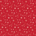 tissu patchwork de noël rouge