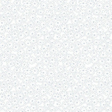 tissu patchwork blanc avec des fleurs