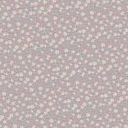tissu patchwork collection Sunshine after the rain de Lynette Anderson avec de petites fleurs tons rose