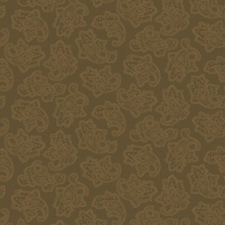 tissu patchwork-gratitude and grace kim diehl brown 9402-33