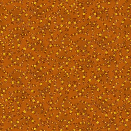 tissu patchwork-gratitude and grace kim diehl orange 9406-30