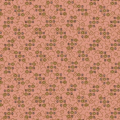 tissu patchwork-gratitude and grace kim diehl pink 9413-22