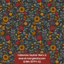 tissu patchwork-collection quilter barn 3077-12 fleuri