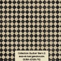 tissu patchwork-collection quilter barn 10191-72 carreaux noir et beige