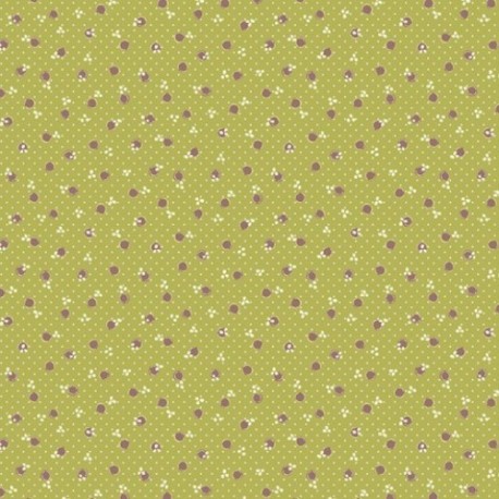 tissu patchwork anni downs fond vert à pois tissu patchwork anni downs fond vert à pois