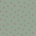 tissu patchwork anni downs fond bleu glacier