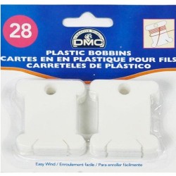 cartonnettes plastique pour fils DMC