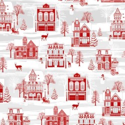 tissu patchwork d hiver...