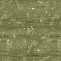 tissu patchwork de Noël faux uni vert