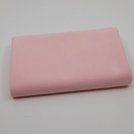 tissu 100 % coton coloris rose blush