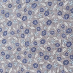 tissu patchwork fleurs et feuilles lynette anderson