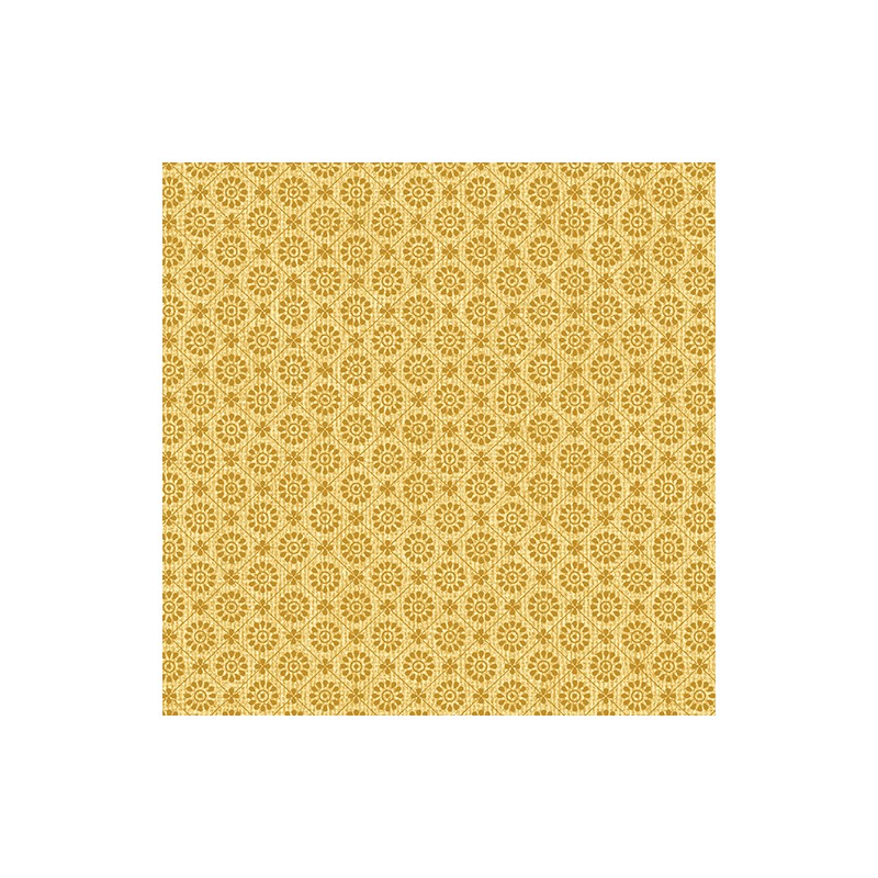 tissu patchwork jaune benartex