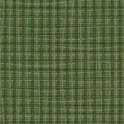 tissu patchwork imprimé de carreaux sur fond vert Janet Rae Nesbitt