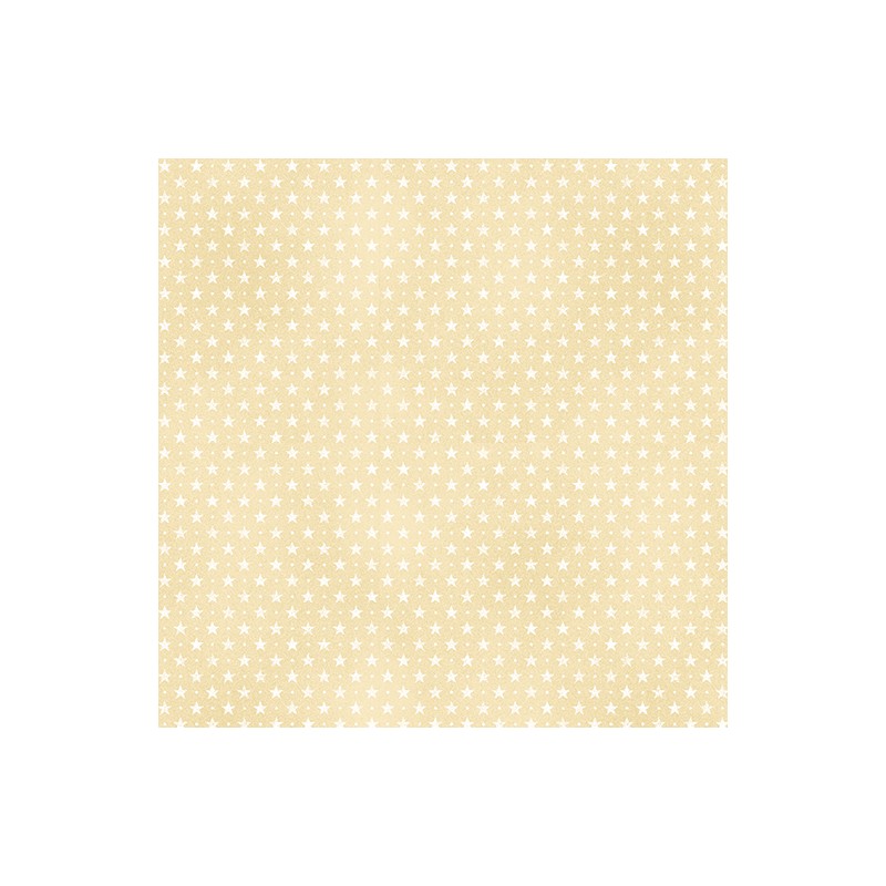 tissu patchwork crème imprimé petites étoiles benartex