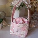 Bourse Patch rose