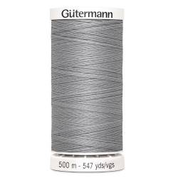 fil couture gutermann 500 m 038 gris clair polyester