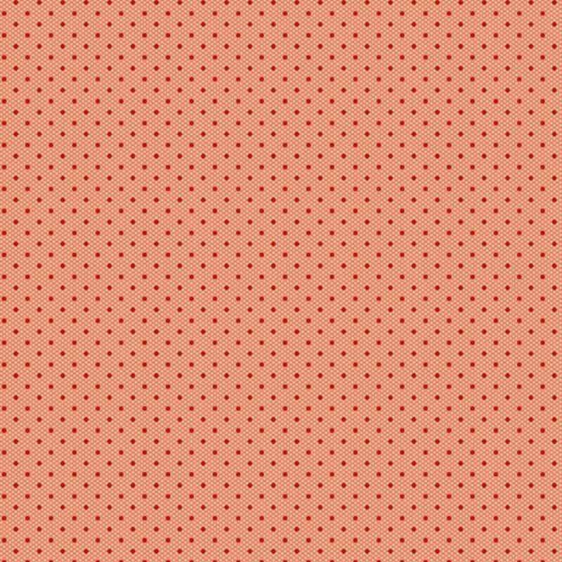 tissu patchwork collection sprinkles Edyta Sitar 454 O burnt orange