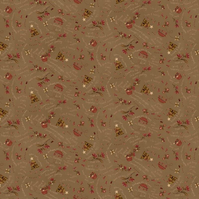 collection froth and bubble Henri glass fabric petits motifs vert olive