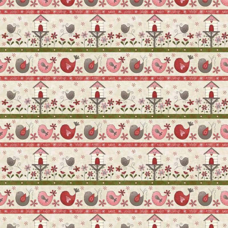 Birds of a feather-gail-pan-henry glass fabrics 2911-44