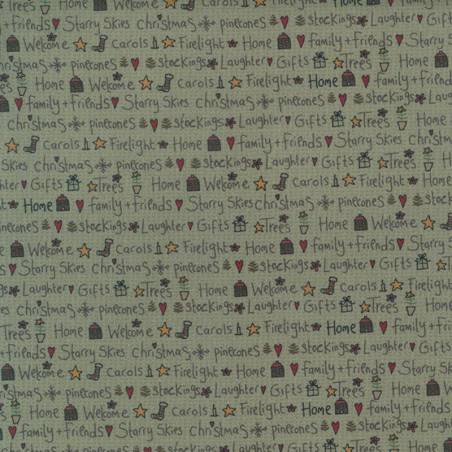 tissu patchwork Scandinavian Christmas -Lynette Anderson fabric 706910-60