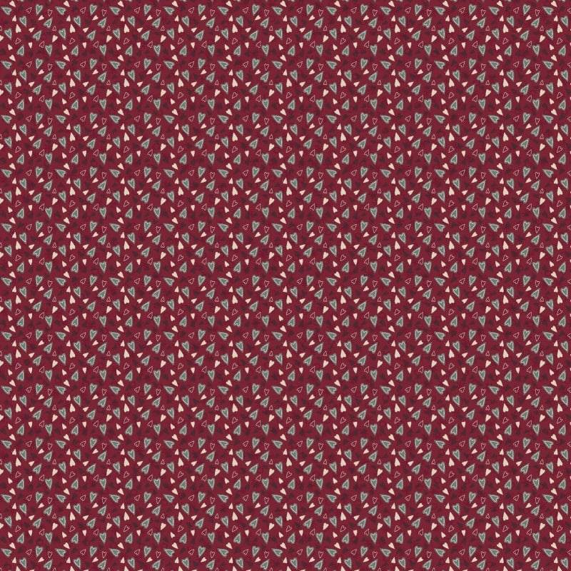 tissu patchwork collection Hollyberry Christmas de Lynette Anderson, réf.81070-2
