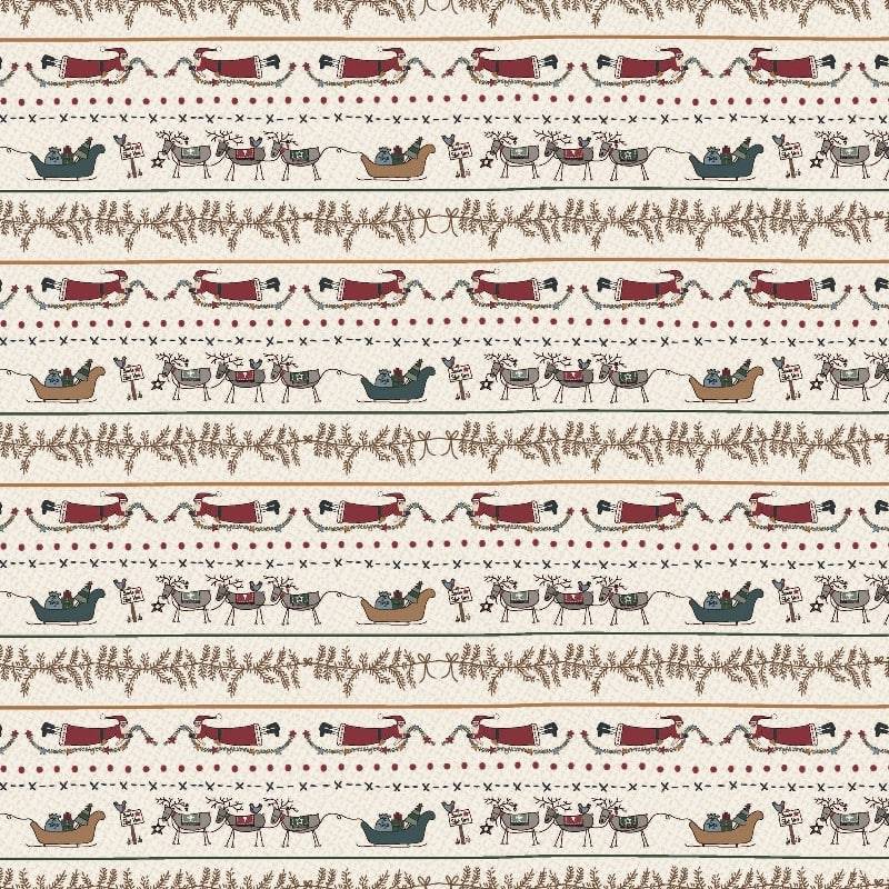 tissu patchwork collection Hollyberry Christmas de Lynette Anderson, réf.81070-8
