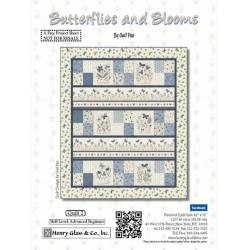 modèle de quilt gratuit Butterflies and blooms-gail-pan-henry glass fabrics n°2