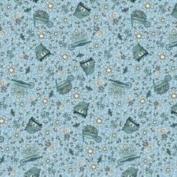 tissu patchwork Lynette Anderson Something Borrowed, Something Blue 2,  81510-1