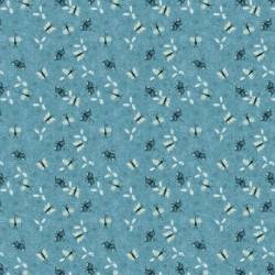 tissu patchwork Lynette Anderson Something Borrowed, Something Blue 2,  81510-3