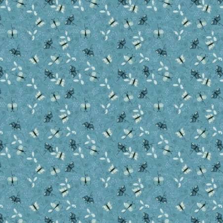 tissu patchwork Lynette Anderson Something Borrowed, Something Blue 2,  81510-3