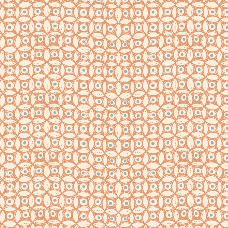 Collection de tissu patchwork Simply Be de Anni Downs 3320-35 orange