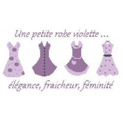 Une petite robe violette