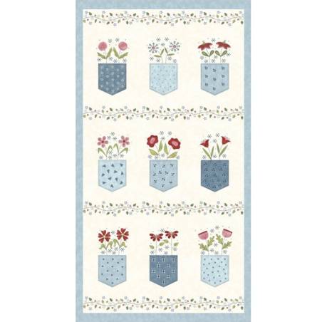 gail-pan-henry glass fabric-Pocketful of Posies-3400P-44