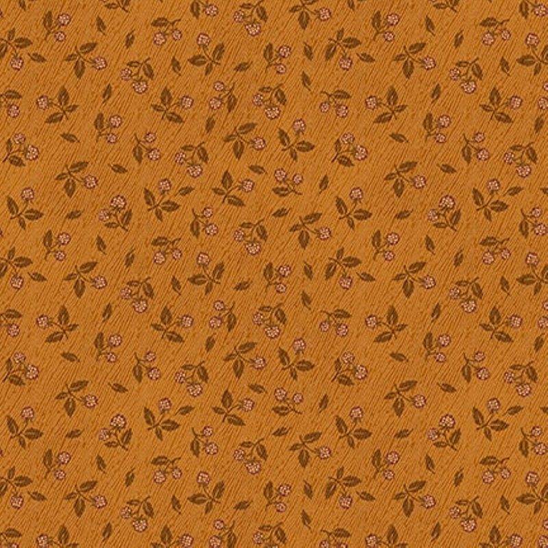 tissu patchwork fleuri jaune safran collection Flossie's Flowers de Janet Rae Nesbitt 3372-35 tissu patchwork fleuri jaune safran collection Flossie's Flowers de Janet Rae Nesbitt 3372-35
