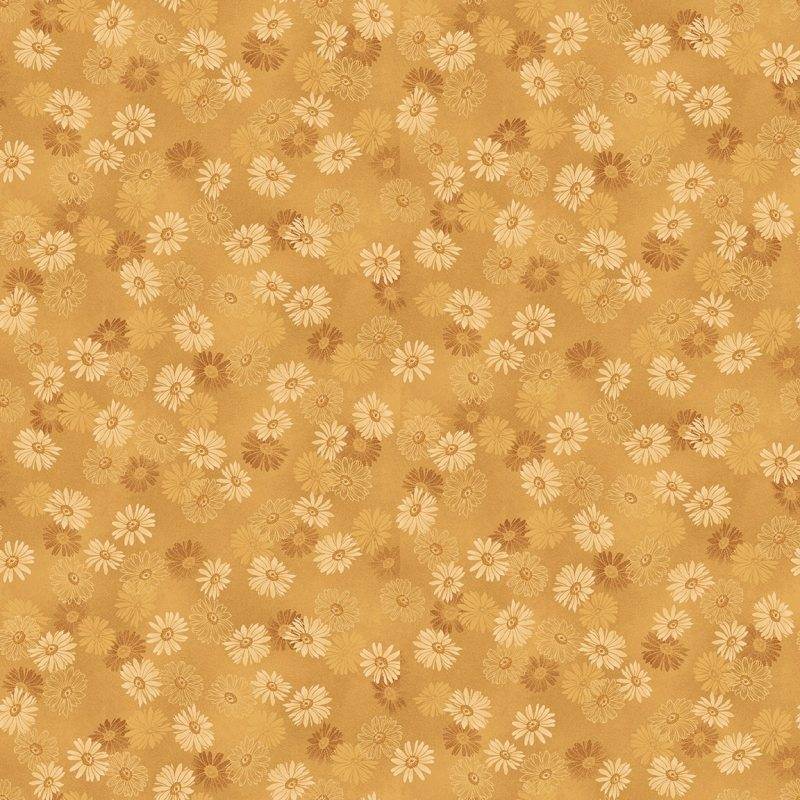 tissu patchwork fleuri jaune collection Flossie's Flowers de Janet Rae Nesbitt 3373-33 tissu patchwork fleuri jaune collection Flossie's Flowers de Janet Rae Nesbitt 3373-33