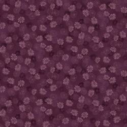 tissu patchwork fleuri violet collection Flossie's Flowers de Janet Rae Nesbitt 3373-85